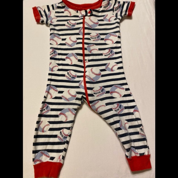 The Children S Place One Pieces Childrens Place Baseball Cotton Outfit 92 M Poshmark